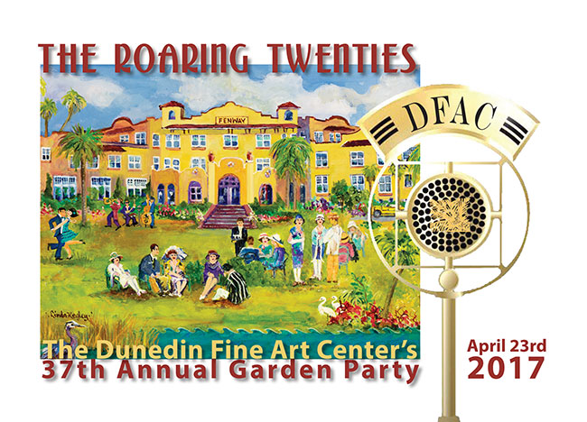 The ROARING Twenties   - The Dunedin Fine Art Center’s 37th Annual Garden Party  -  April 23rd 2017