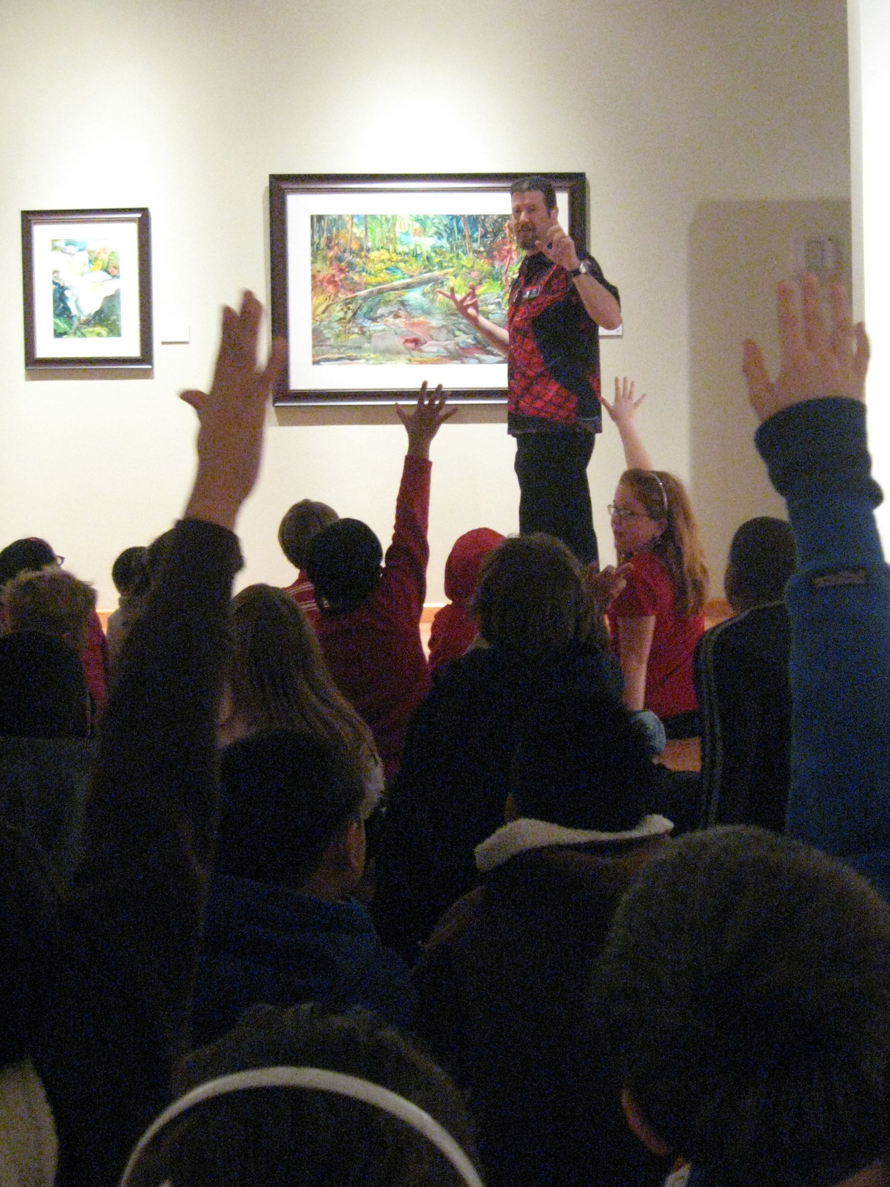Todd Still enjoys teaching youth at the Dunedin Fine Art Center and watching as the magic of their creativity come alive.