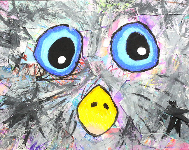 This pastel painting by third-grader Josie Fisher, of Curtis Fundamental Elementary, is part of the Dunedin Schools Showcase.