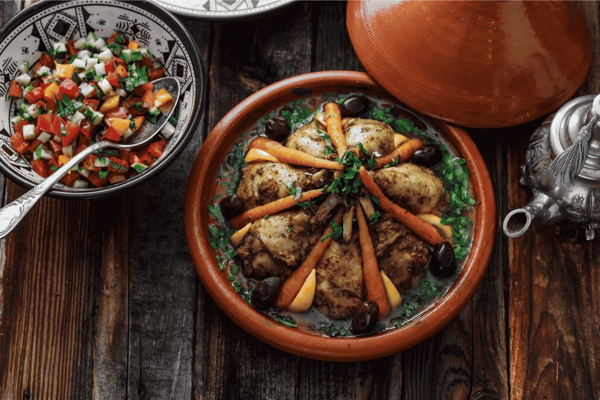 W-FA321 Moroccan Tangines and Cuisine