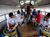Wheels on Wheels | a mobile pottery experience