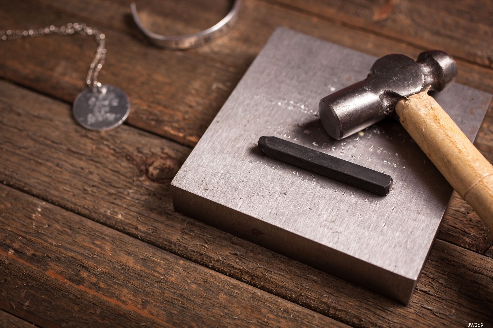 JW269 A Great Combination Metal Smithing and Metal Clay for Jewelry