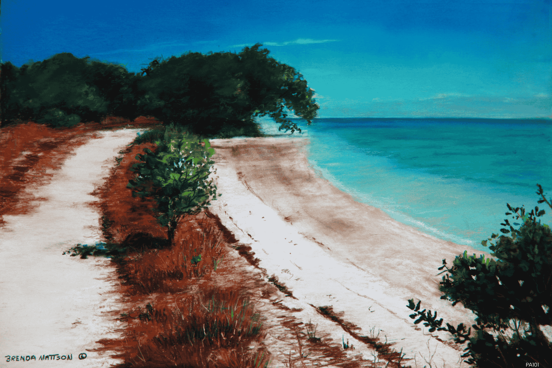 PA101 Let the Journey Begin Beginning Pastels