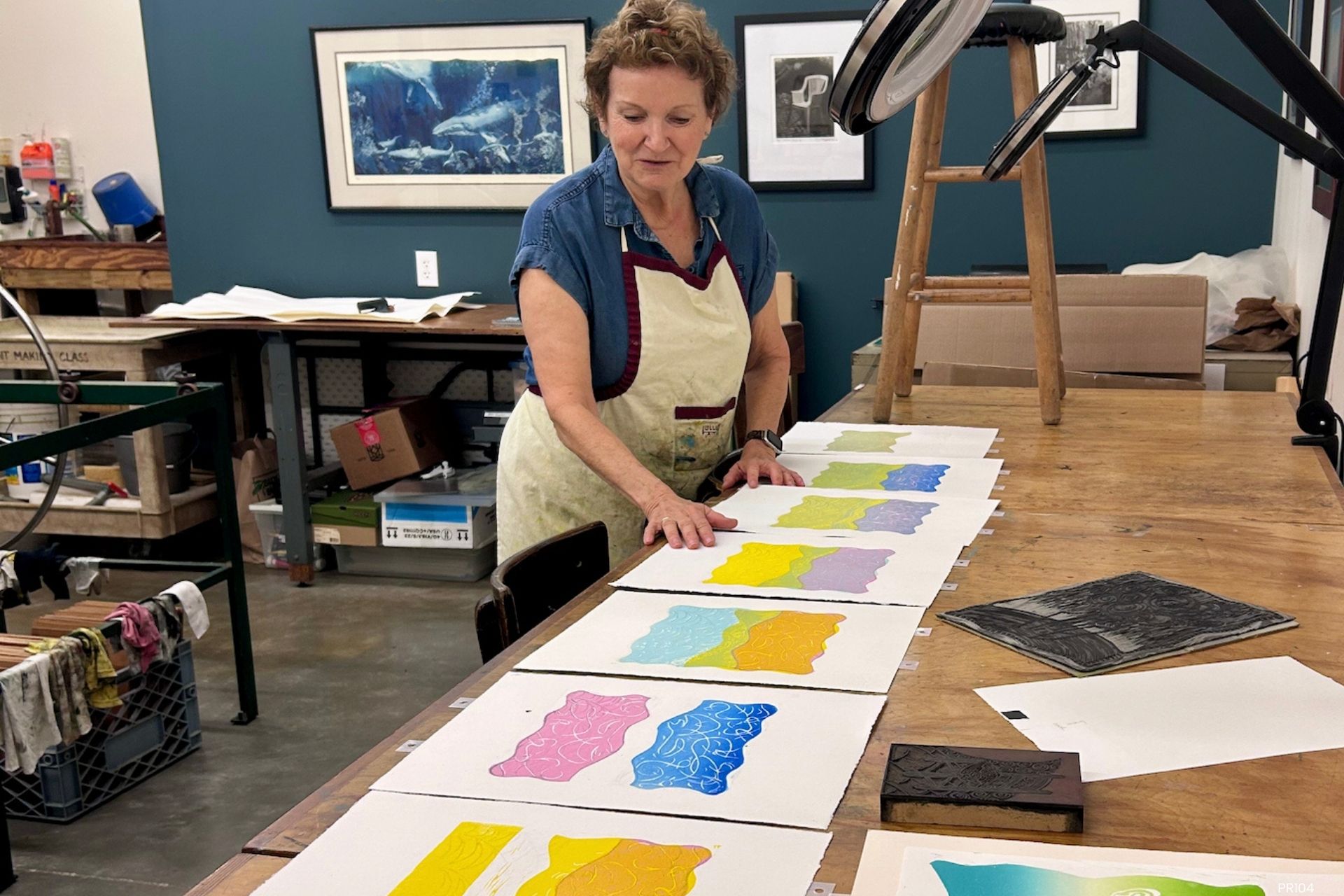 PR104 Intermediate Linocut Printmaking