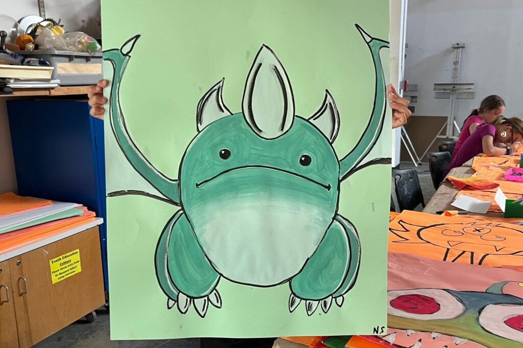 Art from Sizzlin’ Summer Visual Arts Summer Camp