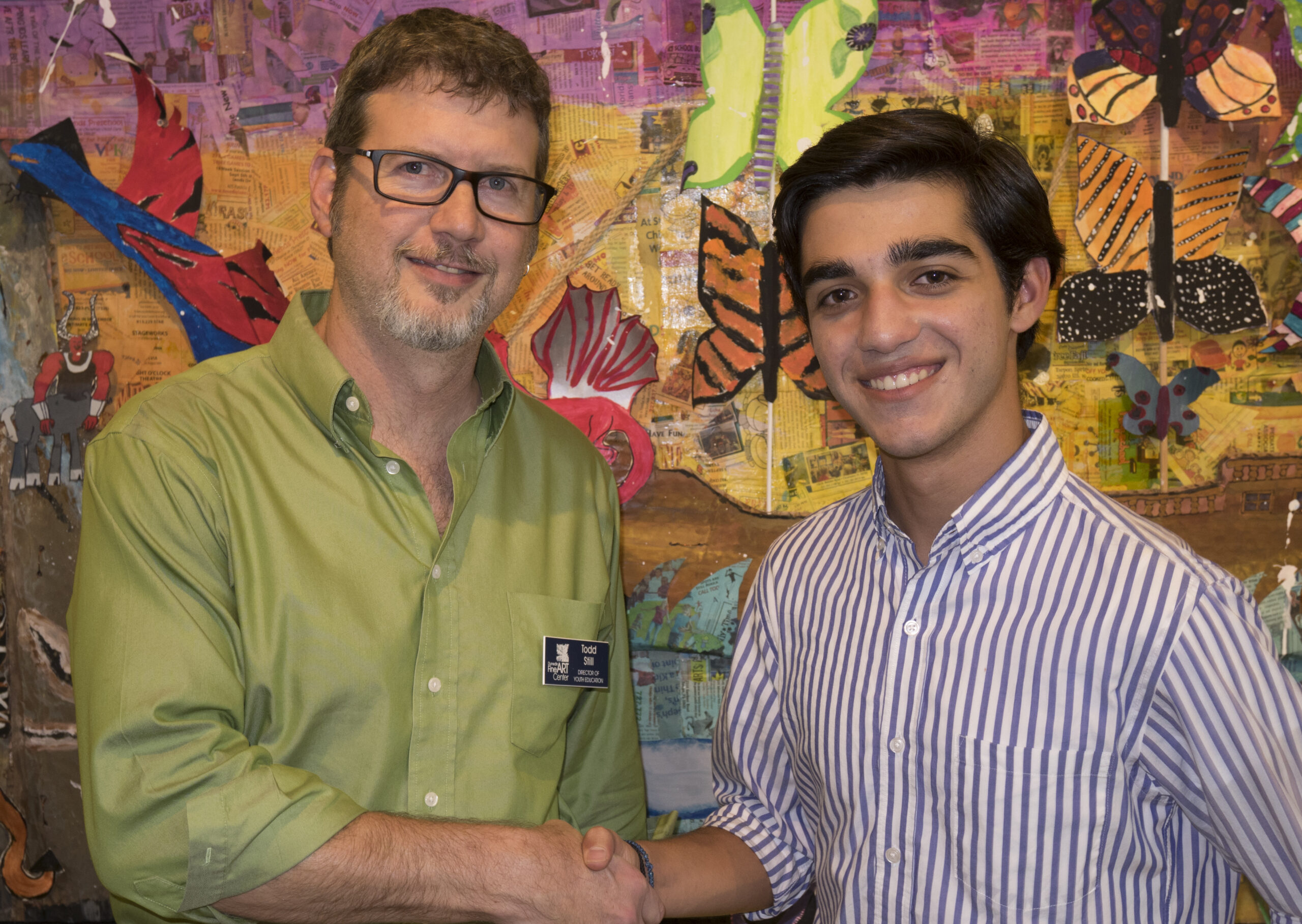 Todd_Still_and_Yianni_Kokolakis_in_front_of_a_mural_from_DFACs_Summer_ART_Academy-1080460 (1)