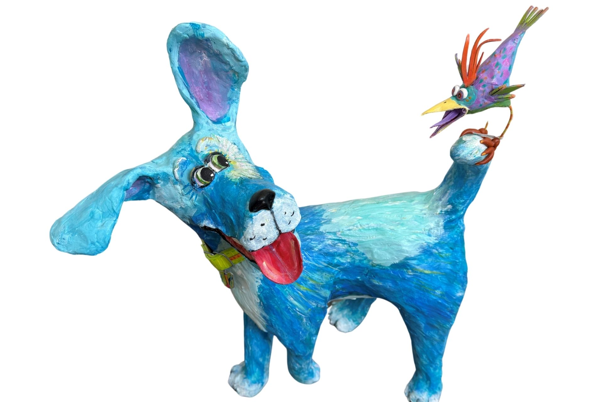 W-MM393 Four Legged Friend Paper Mache