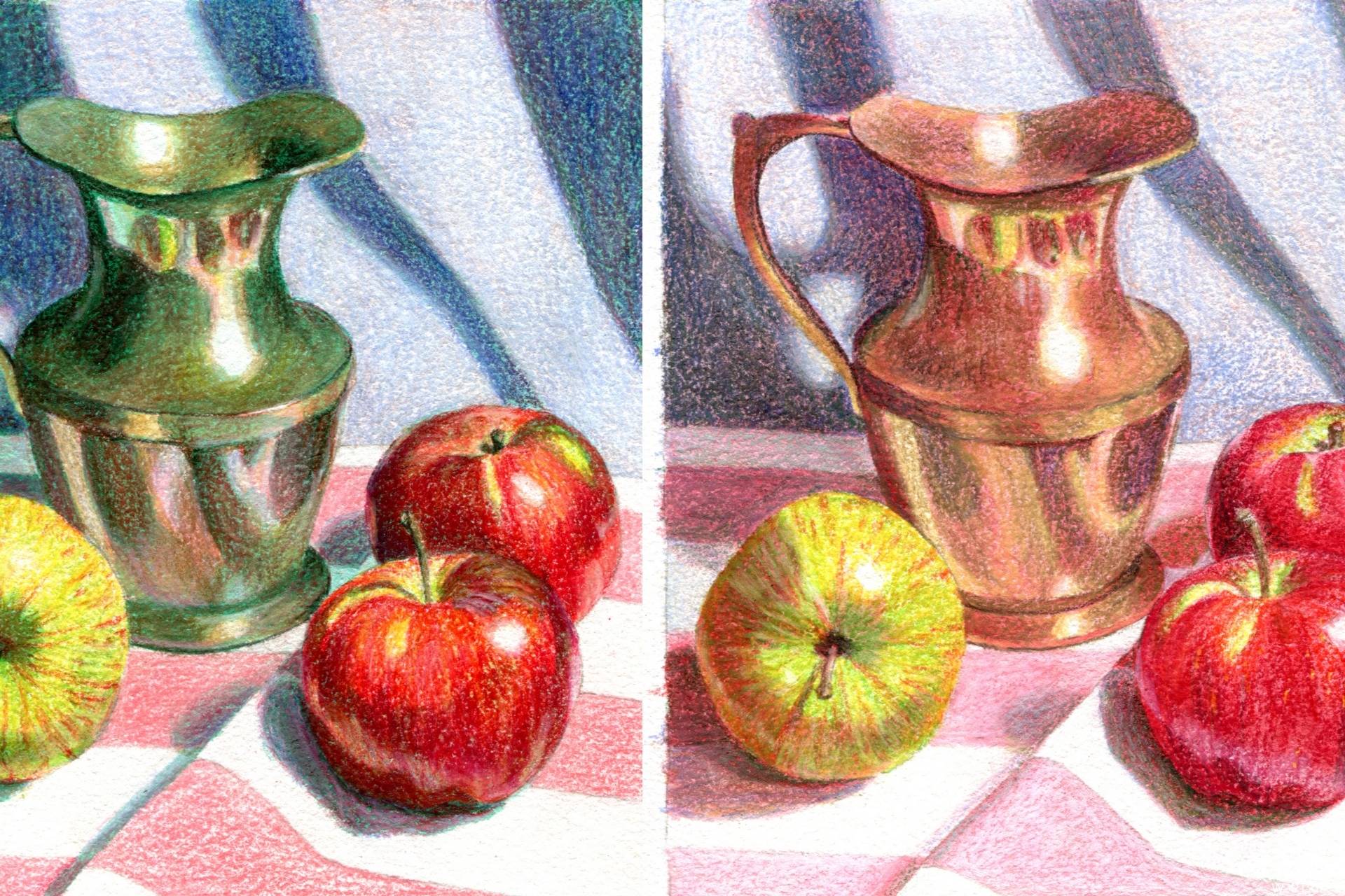W-PT211 Oil and Water and Colored Pencil - Oh My!