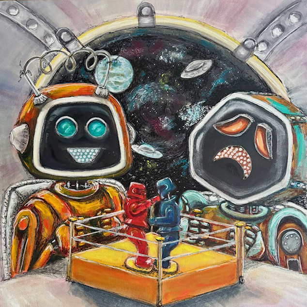 Robot Artwork by L Shaffer