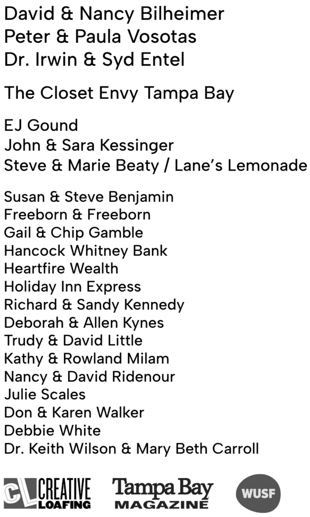 Garden Party 2026 Sponsor List