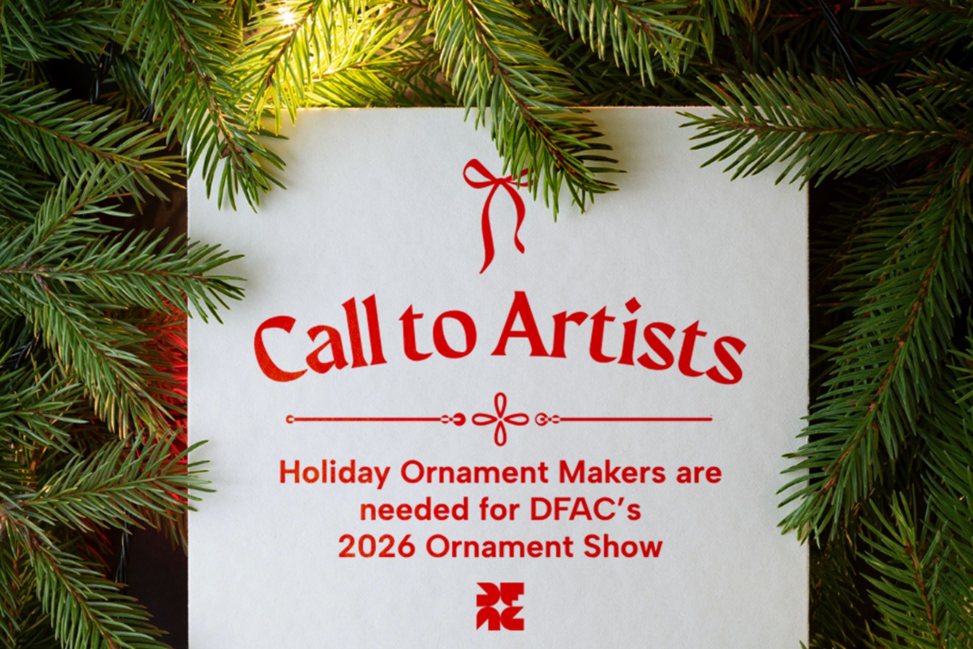 Call to Artists: Holiday Ornament Show